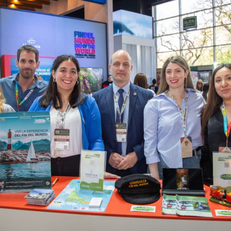 El INFUETUR y la Cámara de Turismo promocionan el destino Fin del Mundo en la Feria Internacional de Turismo