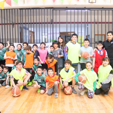 Se realizó en Tolhuin el segundo encuentro de minibásquet