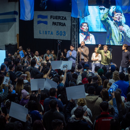 Multitudinario encuentro de juventudes de Fuerza Patria en Río Grande