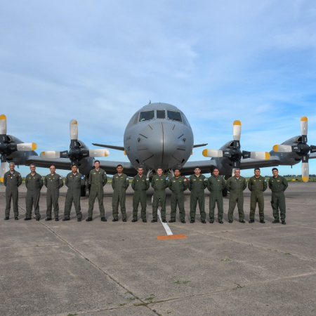 La Armada incorporó el segundo P-3C Orion para patrullar la milla 200