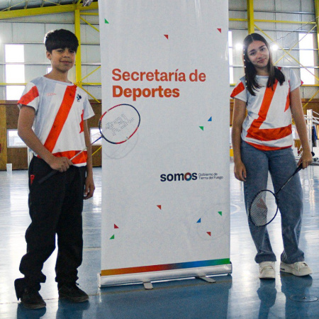 Dos fueguinos participarán del Campus Nacional de Bádminton