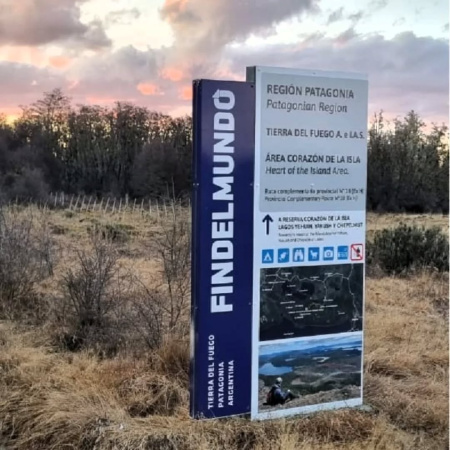 El Infuetur colocó cartelería en el Centro y Norte Fueguino