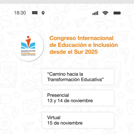 Hay más de 2000 inscriptos para el Congreso Internacional de Educación e Inclusión desde el Sur 2025