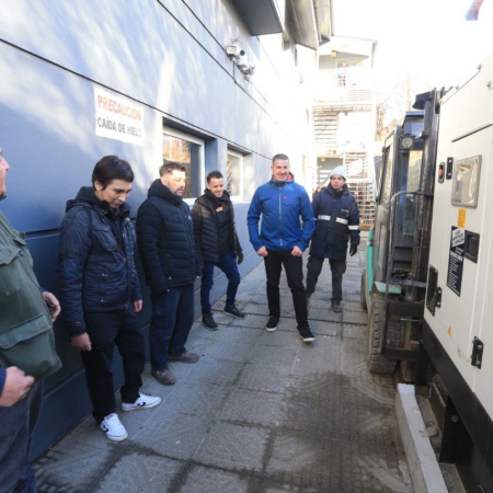La Municipalidad de Ushuaia instaló un grupo electrógeno en el edificio Adolfo Cano