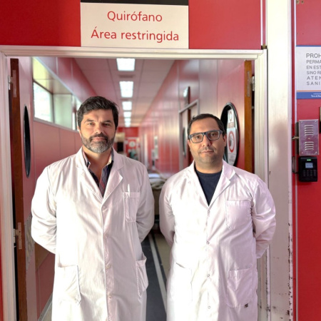 Un equipo médico del HRU salvó la vida de un niño que aspiró un tornillo