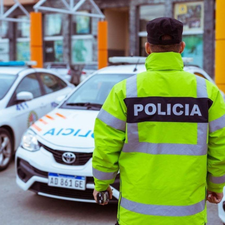 Fuerte dispositivo de seguridad en las serenatas estudiantiles en Río Grande