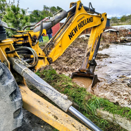 El municipio intensifica las tareas de mitigación tras temporal de lluvias