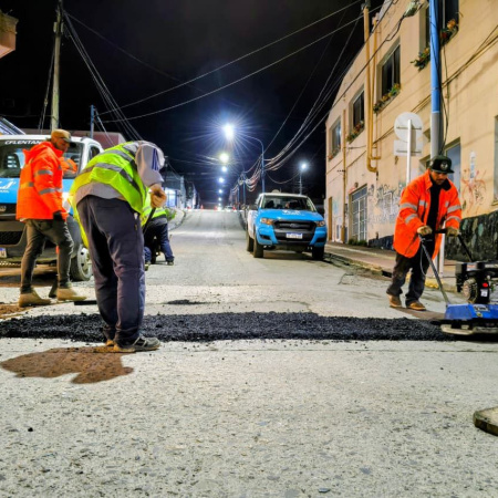 Ushuaia intensifica el programa de recuperación vial y la puesta en valor del espacio público