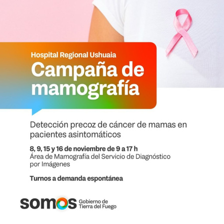 Campaña de mamografía para promover la detección temprana del cáncer de mamas