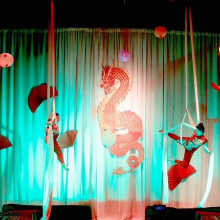 La Escuela Municipal de Acrotela presentó la muestra anual en la sala Niní Marshall