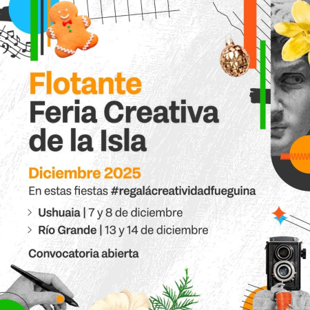 Abrió la convocatoria para "Flotante Feria Creativa de la Isla-Edición Navidad 2025"