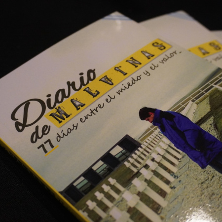 Se presenta el libro Diario Malvinas en el Centro Cultural "Nueva Argentina"
