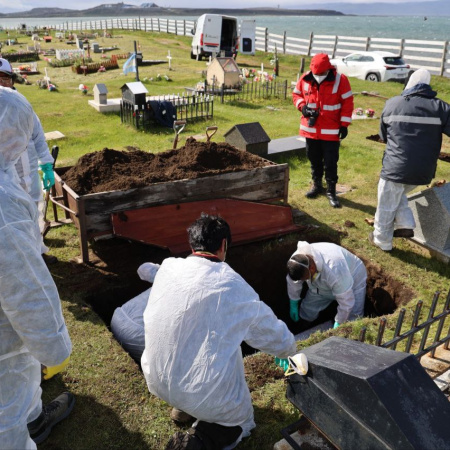 Exhumaron dos cuerpos para determinar la filiación en el marco de un juicio sucesorio