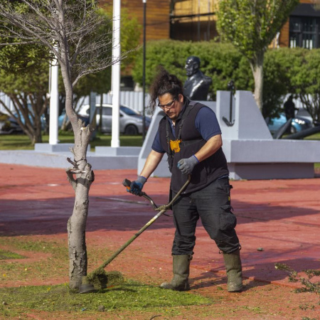 La Municipalidad realiza trabajos articulados en diferentes sectores de la ciudad