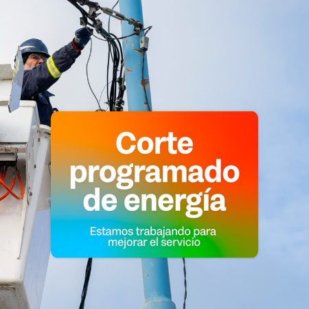 Corte programado del servicio eléctrico en Tolhuin
