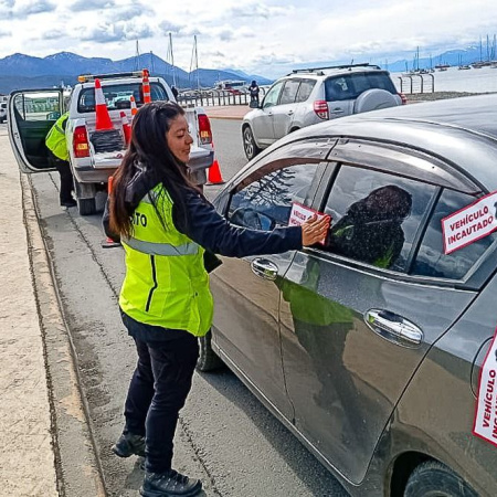 El Municipio continía con los operativos de control vehócular