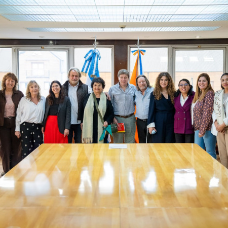 Melella recibió a referentes nacionales e internacionales de Derechos Humanos