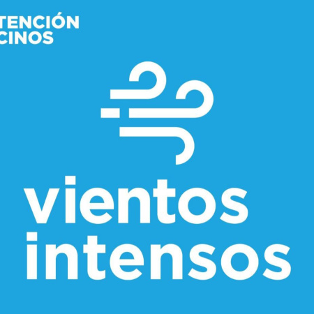 Alerta amarilla por vientos intensos en la zona norte de Tierra del Fuego