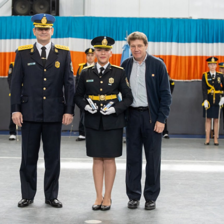 Melella: "Ser policía es más que un trabajo, es una vocación de servicio por los demas"