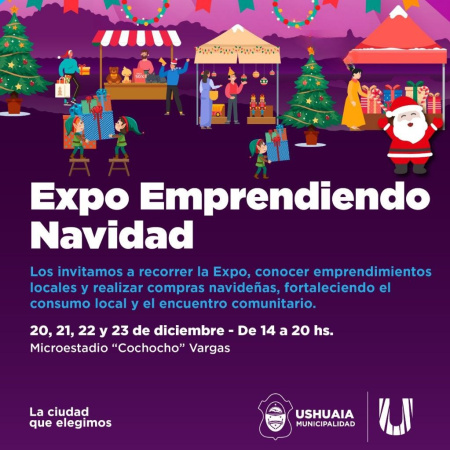 Nueva edición de la Expo Emprendiendo Navidad 2025