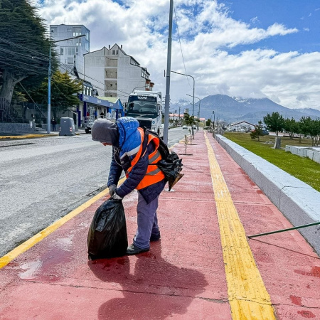 El Municipio realizó tareas de mantenimiento urbano y mejora de infraestructura en la ciudad