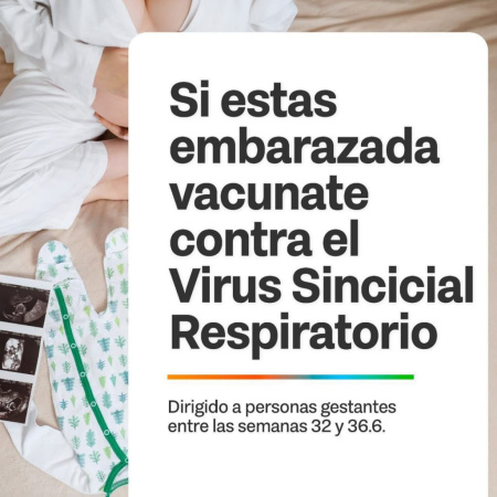 Inicia en la provincia la vacunación contra el virus Sincial Respiratorio
