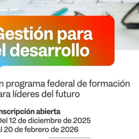 Lanzan una nueva edición del Programa "Gestión para el Desarollo"