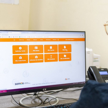 Más de 400 personas sacaron turnos por el nuevo portal para pacientes