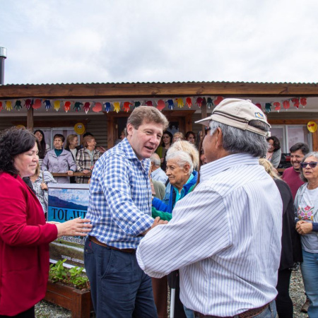 El centro de jubilador Tol-Wen inauguró su sede en Tolhuin