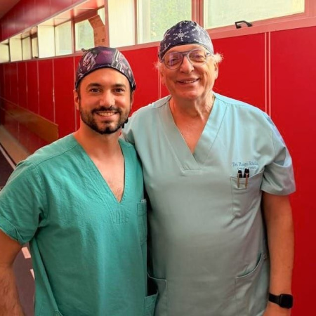 Colocaron por primera vez un esfinter urinario artificial en el HRU