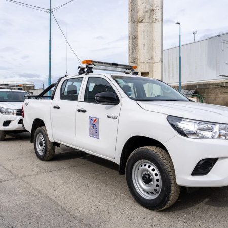 El Gobierno Provincial incorporó cuatro nuevas camionetas para la DPE