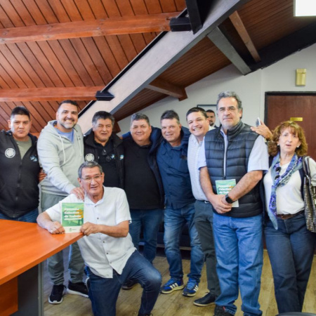 El Intendente de Ushuaia encabezó la presentación del convenio colectivo de trabajo homologado