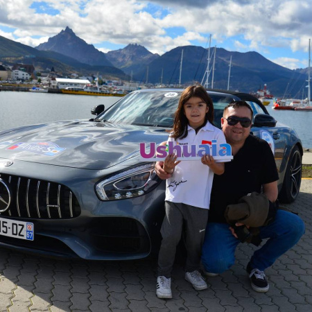 Ushuaia fue escenario de la llegada de "Route Des Andes 2026"