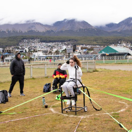 Se llevó a cabo el clasificatorio de atletismo PCD en Ushuaia