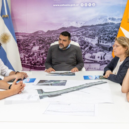 Ushuaia avanza con una obra clave para transformar la avenida Perito Moreno