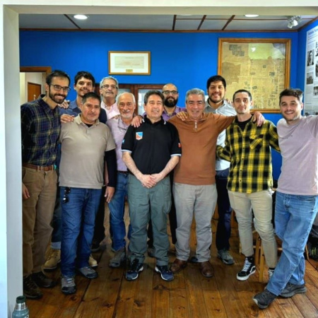 El Municipio recibió a representantes de la Asociación Judicial Bonaerense en el Espacio Pensar Malvinas