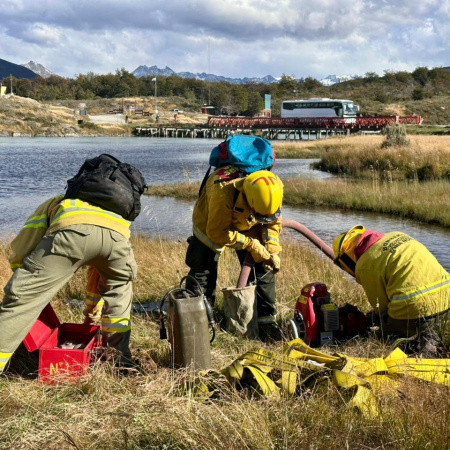 La Provincia dictó el Curso Inicial para Combatientes de Incendios Forestales