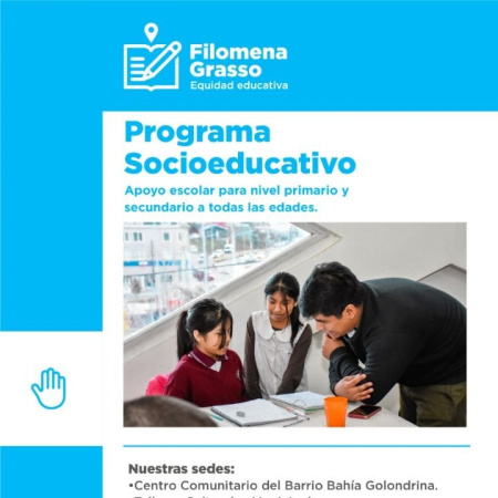 Se abren las inscripciones al programa de apoyo "Filomena Grasso"