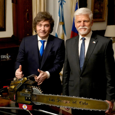 Milei afianza lazos estratégicos con el presidente de la República Checa 