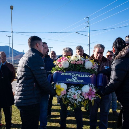 Se conmemoró el Día de Veterano de Guerra Fueguino