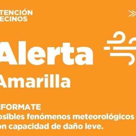 Lanzan nueva alerta por fuertes vientos y piden tomar recaudos