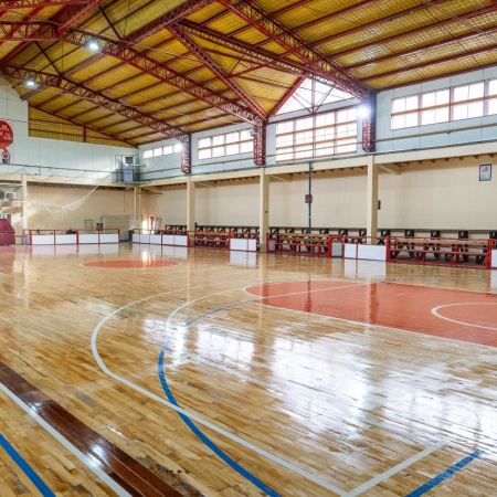 Entró en su etapa final la refacción del gimnasio Ana Giró