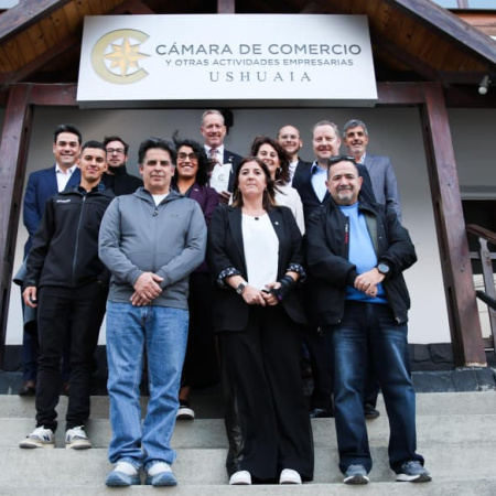 Embajador de Noruega se reunió con la Cámara de Comercio de Ushuaia