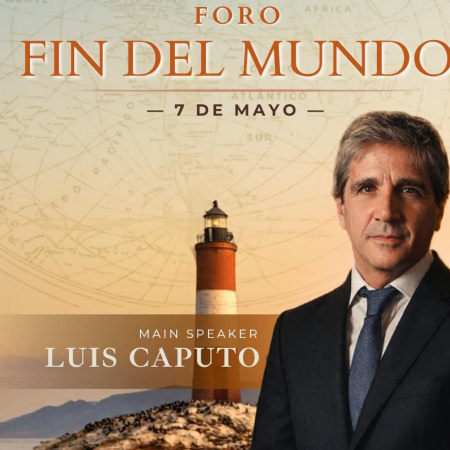 Caputo vendrá a Ushuaia para el lanzamiento de la Fundación Patagonia Libre