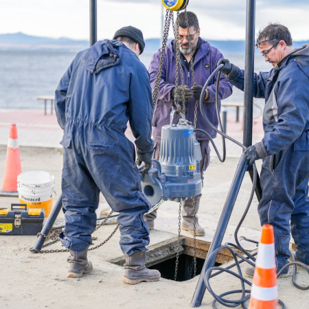 La DPOSS adquirió nuevo equipamiento para las estaciones de bombeo cloacales