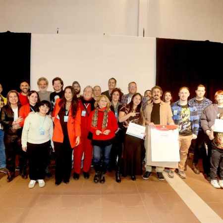Ceremonia de cierre y premiación de la 5° edición del "Festival de Cine del Fin del Mundo"