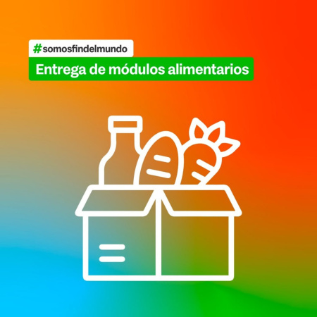 El Ministerio de Bienestar Ciudadano y Justicia anunció el cronograma de entrega de módulos alimentarios