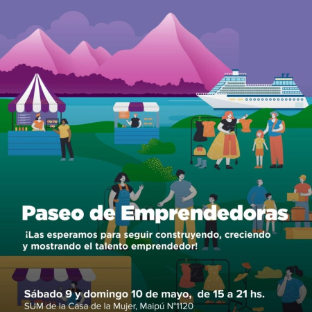 El Municipio realizará una nueva edición del Paseo de Emprendedoras