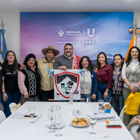 Vuoto recibió a integrantes de la Asociación Retoño Fueguino