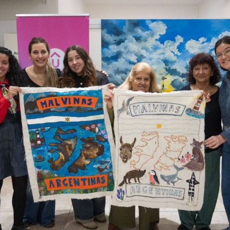 Finalizó el taller "Memorias del Sur" con una jornada de reflexión sobre Malvinas